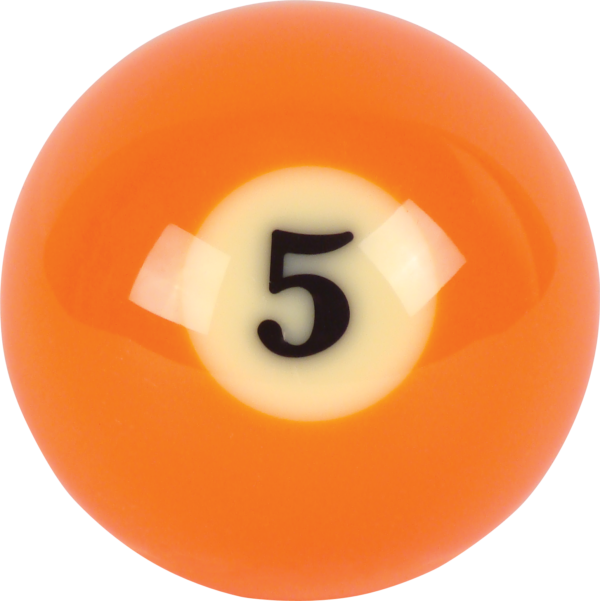 Super Aramith Pro Replacement Ball – #5 | Golden Break Billiards